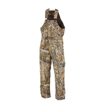 Hunting Snow Pant Water-Repellent Insulated Realtree Camo Bib Overalls camouflag - Image 1 of 4