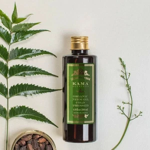 Kama Ayurveda Organic Neem Oil, 200ml Free Delivery - Picture 1 of 7