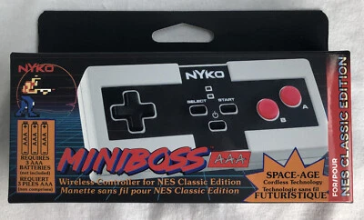 Sealed, Nyko Miniboss Wireless Controller for NES Classic Edition Nintendo - Image 1 of 4