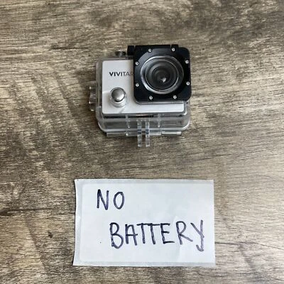 Vivitar DVR782N Action Camera 2" Touch Screen Waterproof 720p HD Video Recording - Image 1 of 4