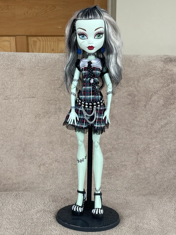 Monster High Frightfully Tall Frankie Stein 17" Doll With Stand - Image 1 of 4
