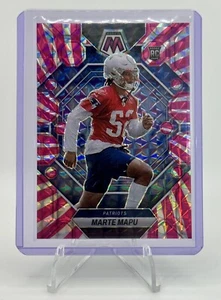 2023 Mosaic Marte Mapu #345 FOTL Pink Swirl Prizm /11 RC Patriots Rookie - Picture 1 of 2