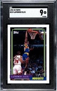1992-93 Topps LaPhonso Ellis #319 SGC 9 - None Higher - Picture 1 of 2