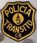 Vintage Military Or Highway Transportation Patch Costa Rica Toll Transito C.R.