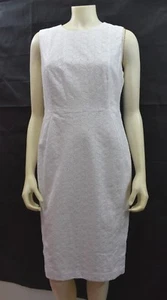 CALVIN KLEIN EYELET SHEATH DRESS 6 NEW WITH TAG - Picture 1 of 12