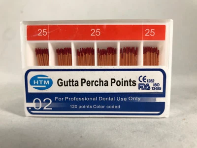 HTM Gutta Percha Points Specially Tapered All Sizes120-600 GP points - Image 1 of 4