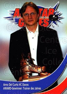 2003-04 Swiss Ice Hockey Cards #489 Arno Del Curto