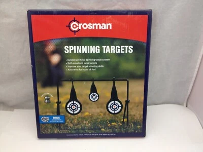 Objetivo giratorio de metal Crosman uso con pellets de plomo calibre .177 y .22 CSLT JD Foto 1 de 4