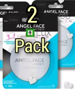 2 Pck Pond's ANGEL FACE Compact Powder Ponds GITANO Soft & Natural All Skin 12g - Picture 1 of 4
