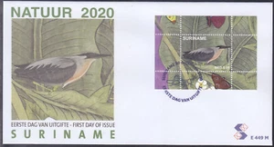 Surinam - Suriname Issue FDC 2020 (449M) Nature - Birds - Picture 1 of 1