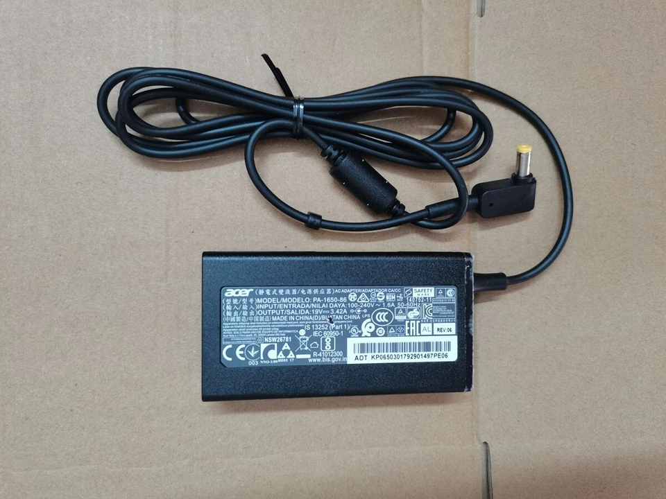 For ACER Aspire C27-1800 C27-1700 D21W2 PA-1650-86 19V 3.42A AC Adapter Original - Image 1 of 4