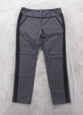 Pantalones de vestir extensibles elásticos Mossimo para mujer 6 gris oscuro mezcla de poliéster rayón Foto 1 de 4