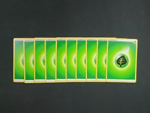 Pokemon TCG Card 10X Basic Grass Energy 2020 Style - Picture 1 of 1