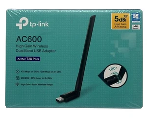 NUEVO TP-Link USB WiFi Adaptador para PC Archer T2U Plus - AC600 - Imagen 1 de 3