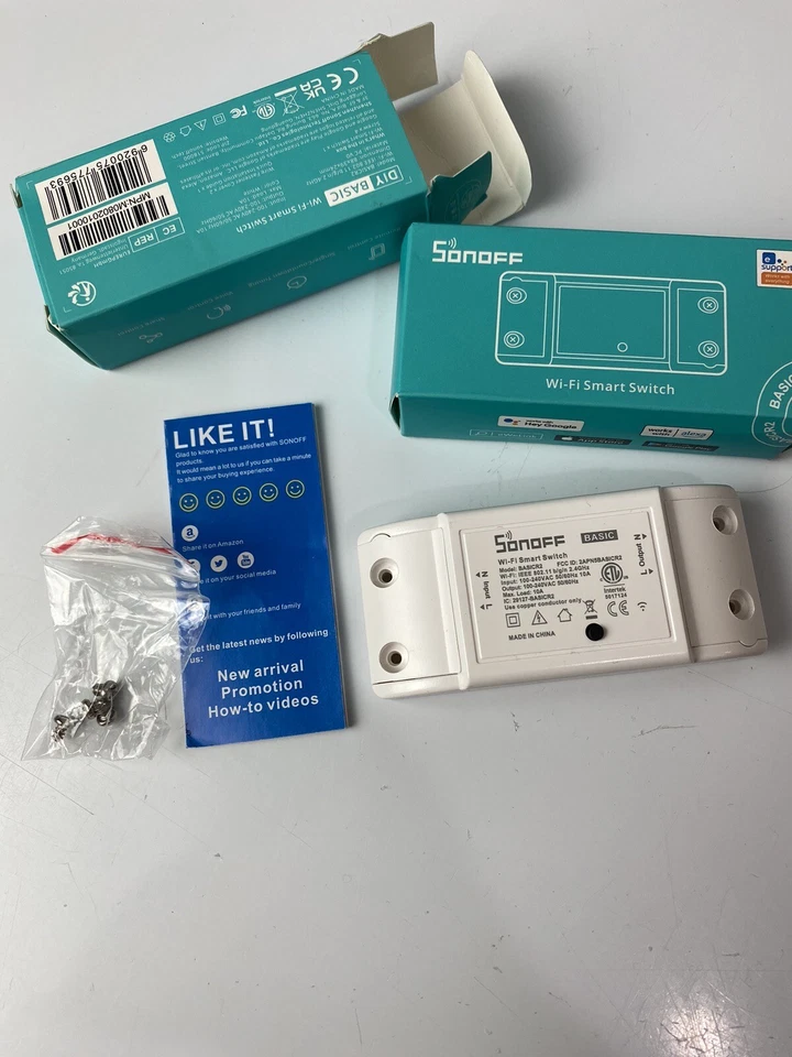 Sonoff Basic 10a WiFi Wireless Smart Switch Remote Control Socket a