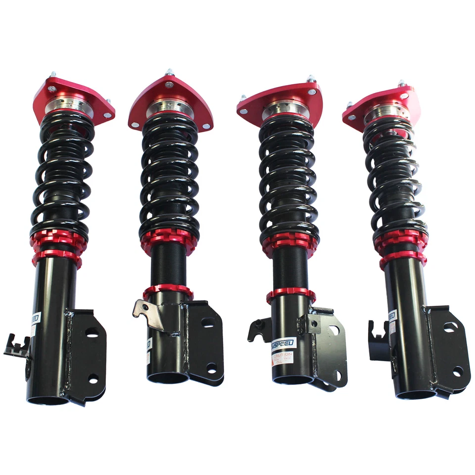Kit de suspensión coilover completo rojo puntales amortiguadores para 02-07 Impreza WRX Foto 1 de 4