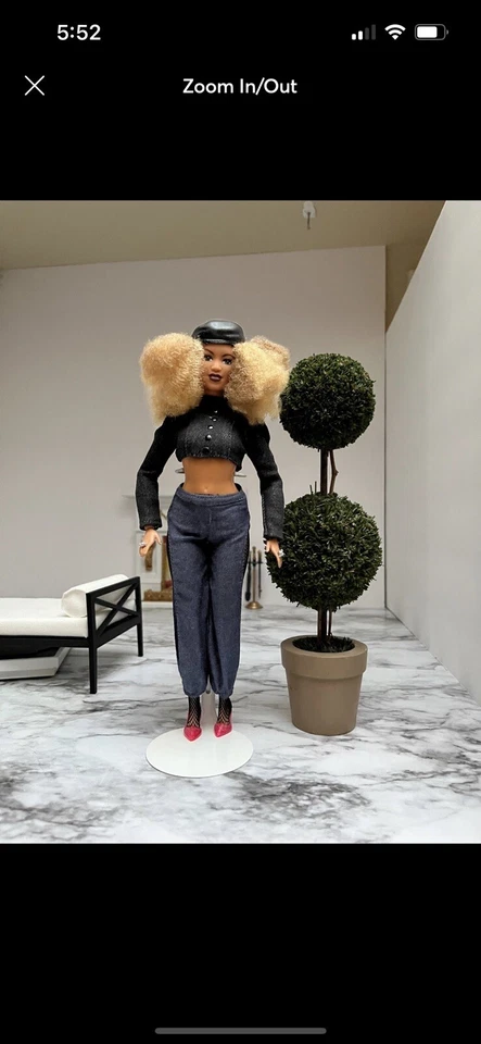 Barbie Signature Doll Styled by MARNI SENOFONTE Curvy AA Doll Perfect Condition - Image 1 of 1