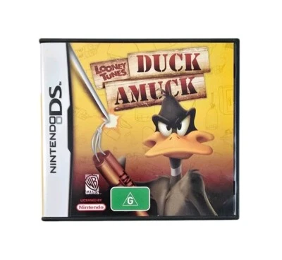 Nintendo DS Looney Tunes Duck Amuck Video Game Daffy Duck AUS 2007 Warner Bros. - Image 1 of 4
