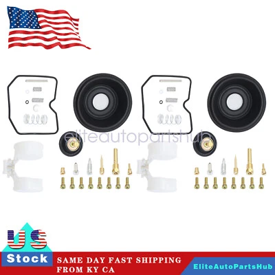 Kit de reparación de carburador diafragma flotador para Kawasaki EX250 F Ninja 250R Foto 1 de 4