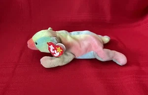 Sammy the Tye Dye Bear TY Beanie Baby Rare 5th Generation 1998 Multiple Errors - Picture 1 of 16