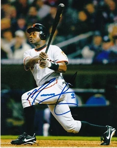 MARQUIS GRISSOM SAN FRANCISCO GIANTS ACTION SIGNED 8x10 - Picture 1 of 1
