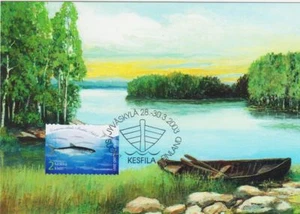 Cisco Vendace Coregonus Albula Fish Fishing Finland Mint Maxi FDC Card 2003 - Picture 1 of 1