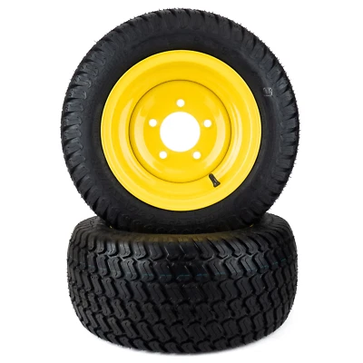 (2) Turf Tire Assemblies 18x8.50-10 Fits John Deere 1023E 1026R 1025R LVA20123 - Image 1 of 4