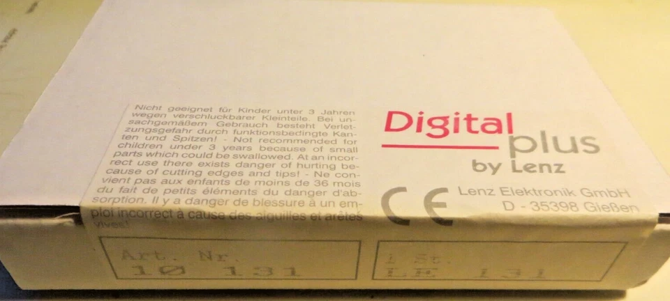 Lokdekoder Numérique Plus De Lenz LE 131 Art.n ° 10131 Neuf Dans Fermé Ovp - Photo 1/2