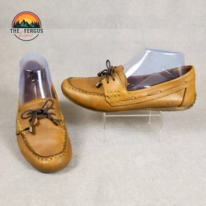 Born Boat Buty Brązowe Skóra Sznurowane Z Cuseled Driving Damskie Rozmiar 7.5 - Zdjęcie 1 z 13