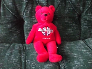 9" Hard Rock Cafe  London teddy bear Rita Beara - Picture 1 of 7