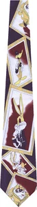 LOONEY TUNES HALL OF FAME AUF BLAU NEUHEIT KRAWATTE  - Bild 1 von 1