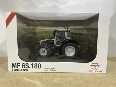 Tractor Universal Hobbies Massey Ferguson 6S.180 negro escala 1:32 diecast-UH6611 Foto 1 de 4