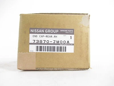Genuine OEM Nissan 73870-JM00A Passenger Rear Roof Rack End Cap  - Image 1 of 4