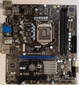 MSI H67MA-E35 - Socket 1155 - Intel H67 - DDR3 - LAN VGA DVI HDMI SATA USB 3.0 - Imagen 1 de 4