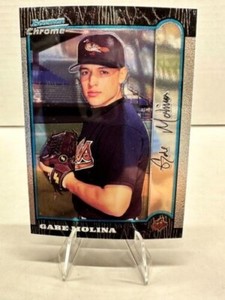 1999 Bowman Baltimore Orioles Baseball Card #170 Gabe Molina RC