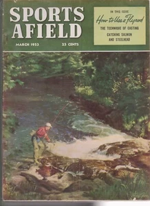 SPORT AFIELD Magazine marzo 1953 Russell Annabel Charles Liedl Harold Mccracken - Foto 1 di 2