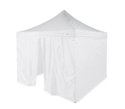 CARAVANA GLOBAL 106"X106" PAREDES LATERALES CON DOSEL BLANCO, 2 PIEZAS *PAQUETE DESGASTADO Foto 1 de 3