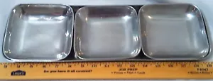 Towle Pintel Collection Rectangular Tray with 3 dishes - Picture 1 of 8