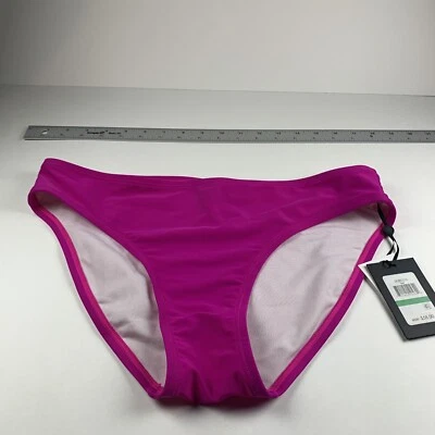 Dkny Hipster比基尼底部女式大号紫色泳装夏季海滩拉裤 — 第 1/4 张图片