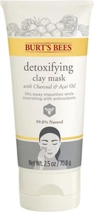 3PACK Burt's Bees Detoxifying Clay Mask, 70.8g - Picture 1 of 2