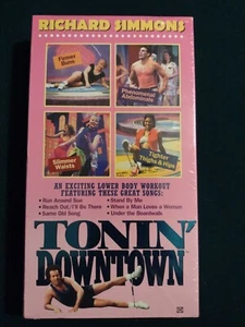Richard Simmons: Tonin’ Downtown (VHS, 1996) sealed - Picture 1 of 3