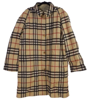 Gabardina reversible a cuadros Burberry Nova talla 44R Foto 1 de 4