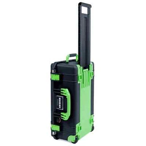 Special Black & Lime Green Pelican 1535 Air Case With Foam.  Mit Rädern. - Bild 1 von 5