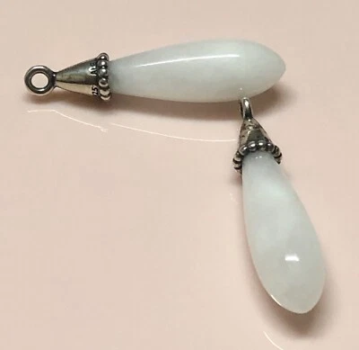 100% Authentic Pandora Pure Radiance, Quartzite Earrings 290665QW - Image 1 of 4