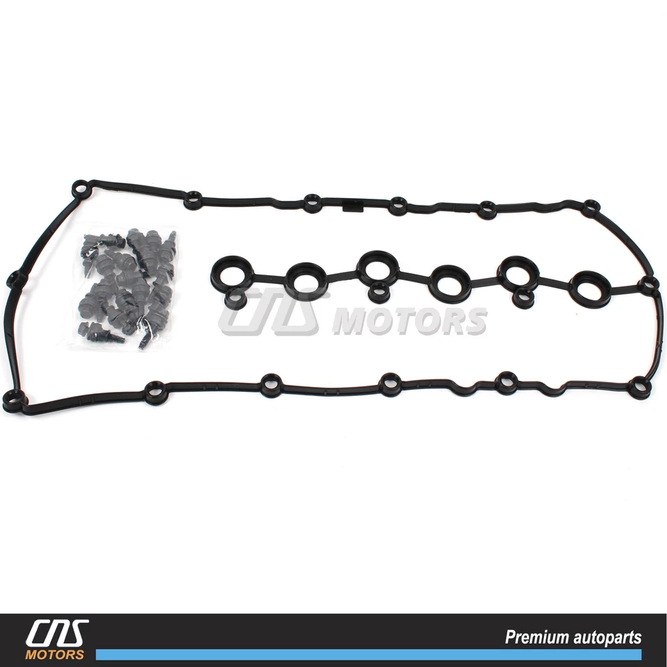 ⭐Valve Cover Gaskets for 06-17 Audi Q7 VW CC Passat Touareg Porsche Cayenne 3.6L Foto 1 de 1