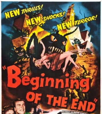 Beginning Of The End 1957  Public Domain Colourized DVD - Image 1 of 2