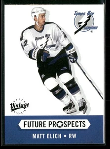 2000-01 Upper Deck Vintage - Future Prospects Matt Elich #392 (RC) - Bild 1 von 2