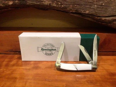 Navaja de Bolsillo Remington 3 Hojas Madreperla Manijas Serie Coleccionistas Foto 1 de 4