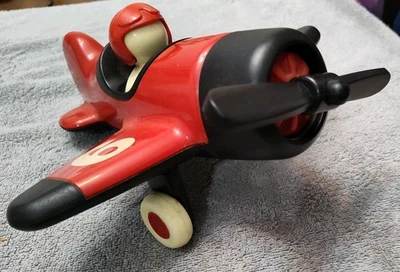 Playforever Avión Clásico MIMMO Avión Rojo Arte Juguete PL202 Hélice  Foto 1 de 4