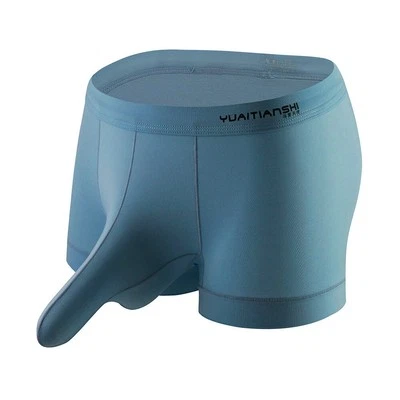 Men's Big Penis Underwear Elephant Dick Pouch Boxer Briefs Ice Silk Breathable  - Image 1 of 4